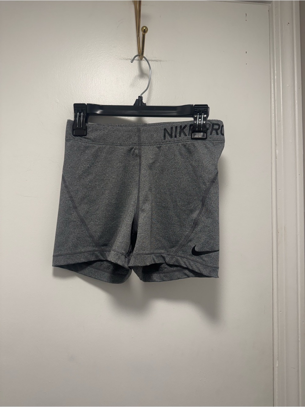 *Nike Grey Women’s Athletic Compression Shorts